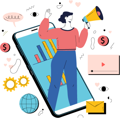 Team collaborating on administrative tasks